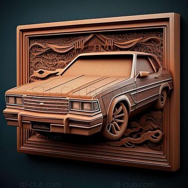 3D мадэль Chevrolet Caprice (STL)